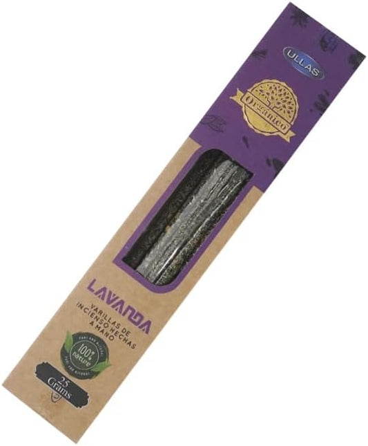 Incienso Orgánico de Lavanda 25gr